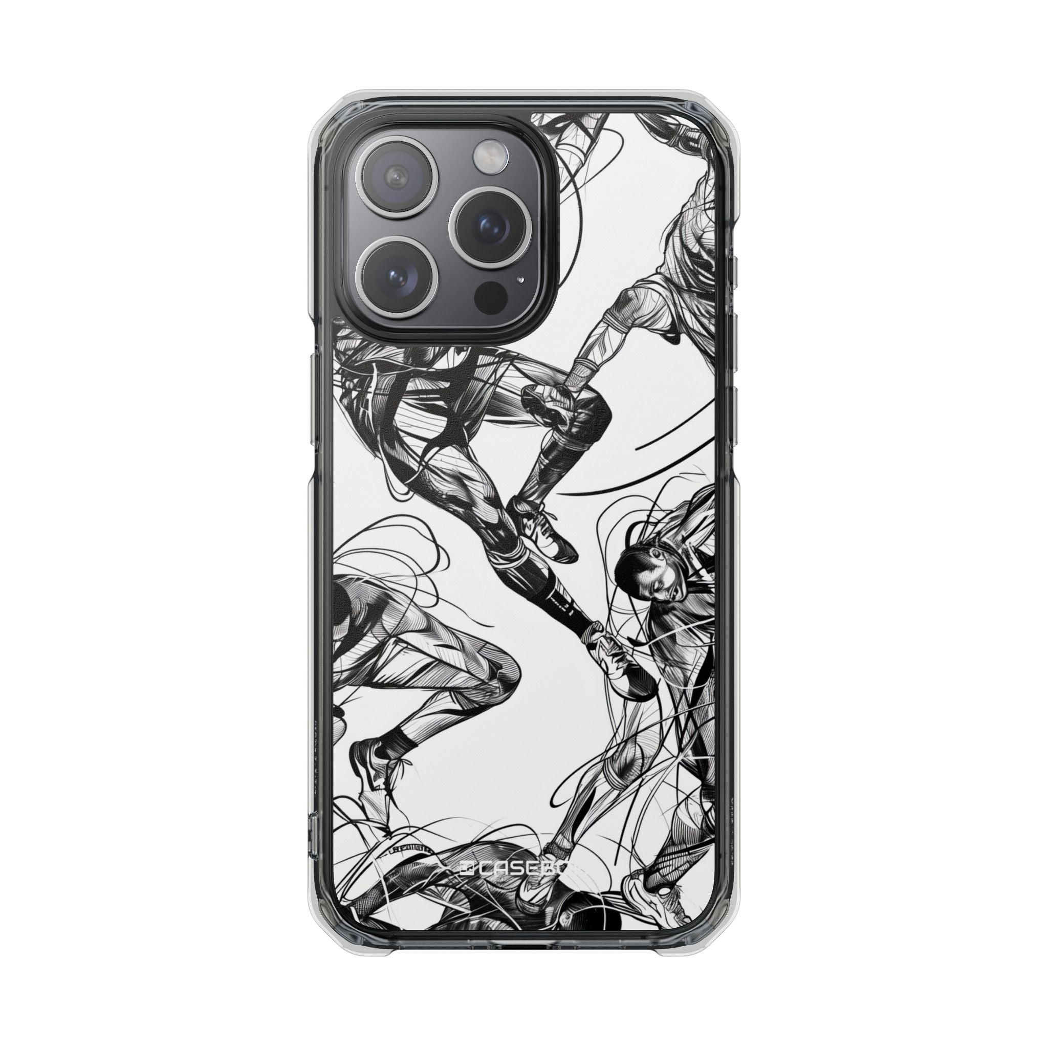 Dynamic Athletic Surrealism - Phone Case for iPhone