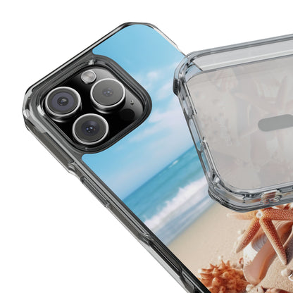 Shells Rest Beneath Waves iPhone Case - Impact