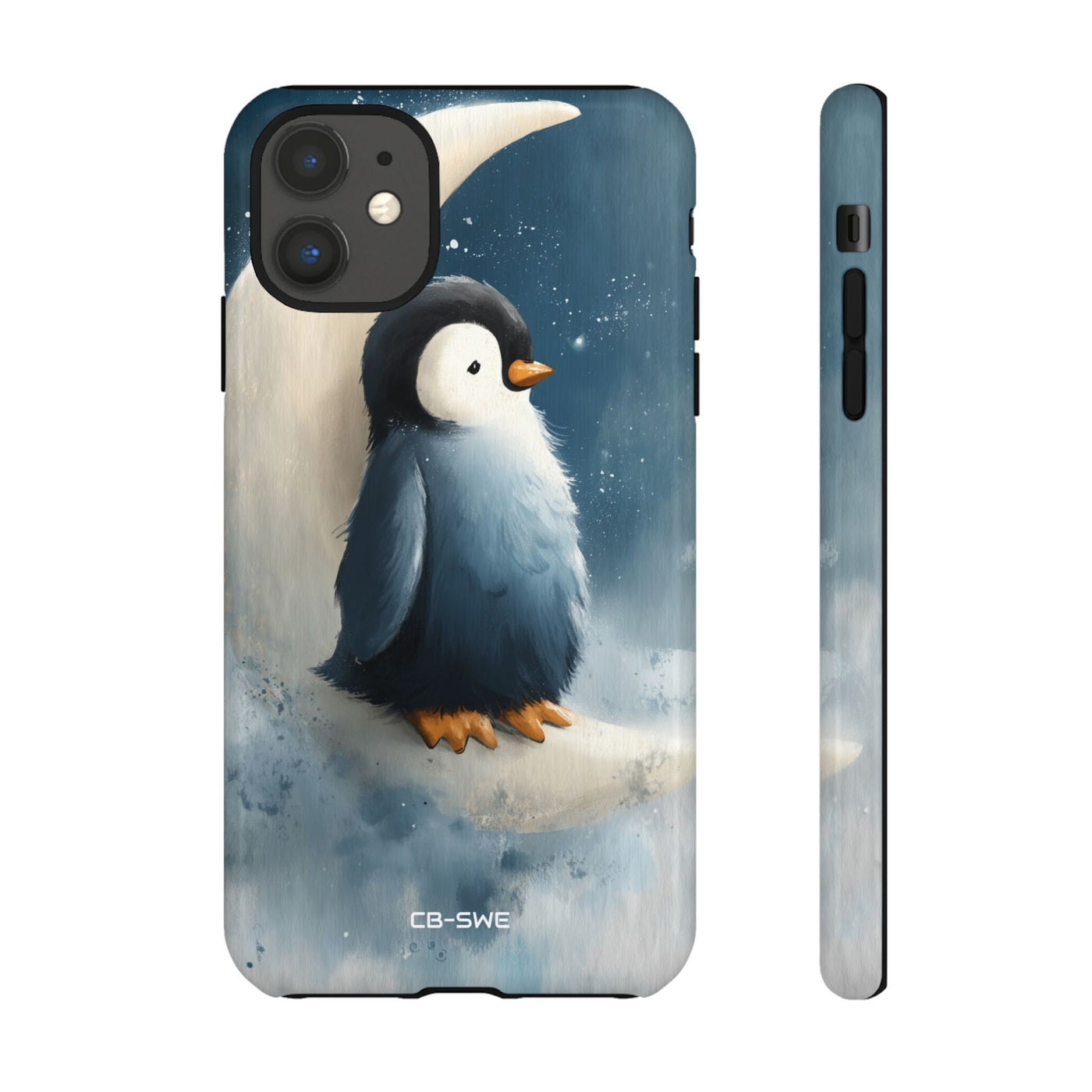 Crescent Moon Perch - iPhone Case