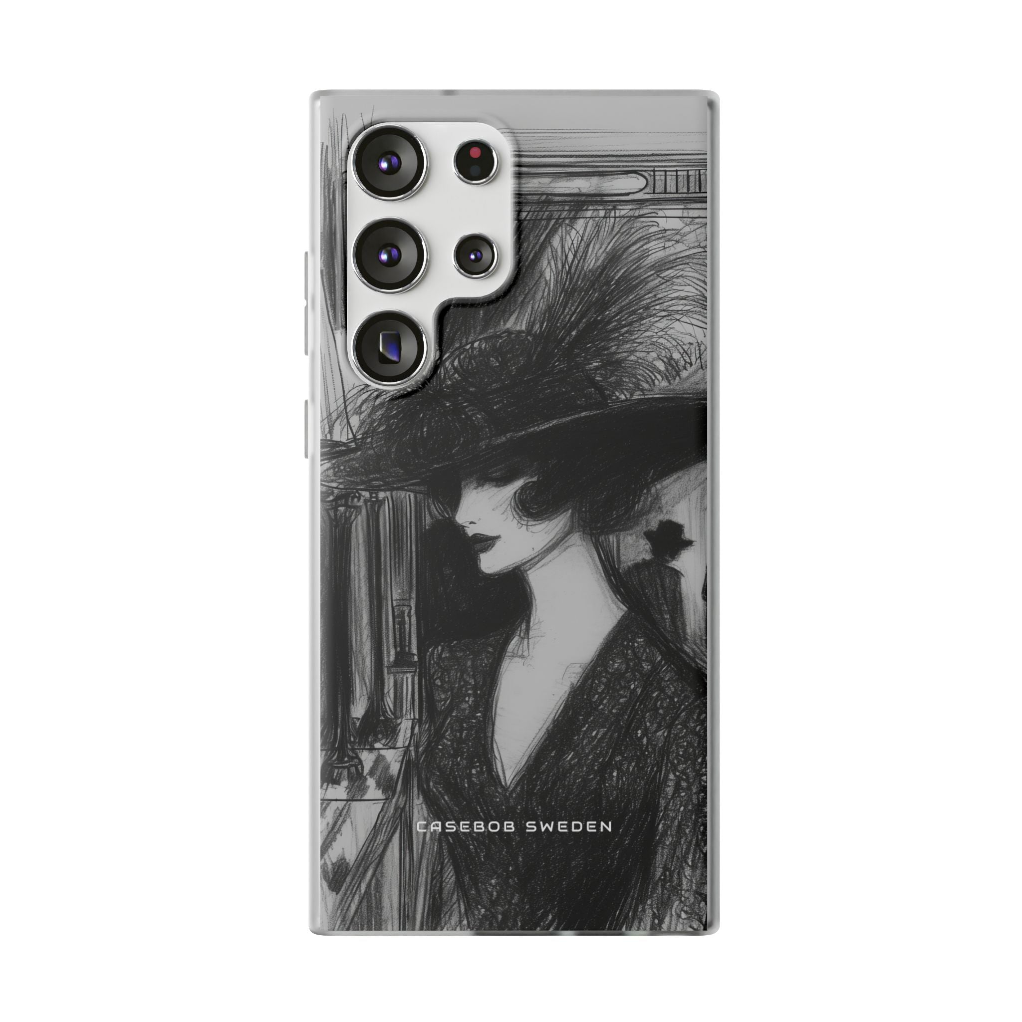 Timeless Elegance in Monochrome Samsung S23 - Flexi Phone Case