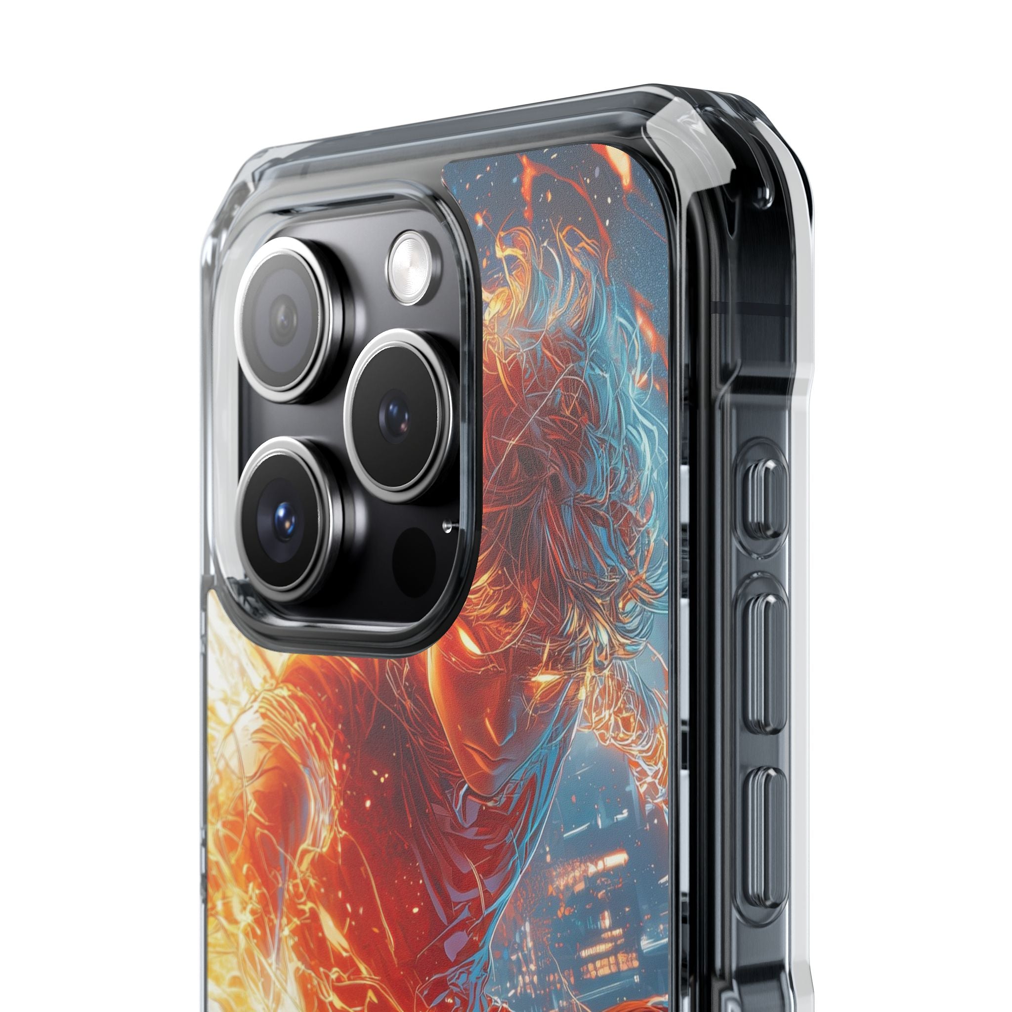 Flames Dance Wildly iPhone Case - Impact