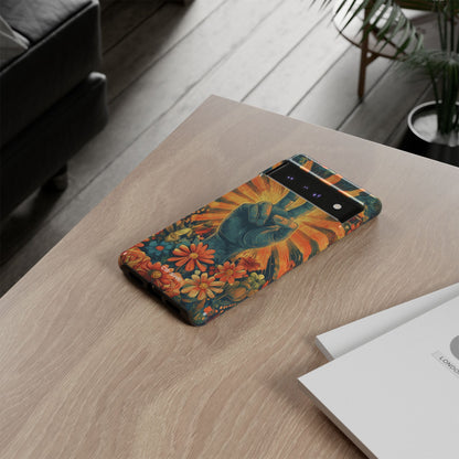Flowers Embrace Peace - Google Pixel Case