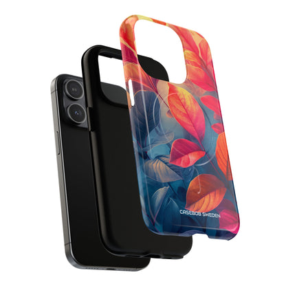 Red Blue Nature - Tough + MagSafe® iPhone 15 Phone Case