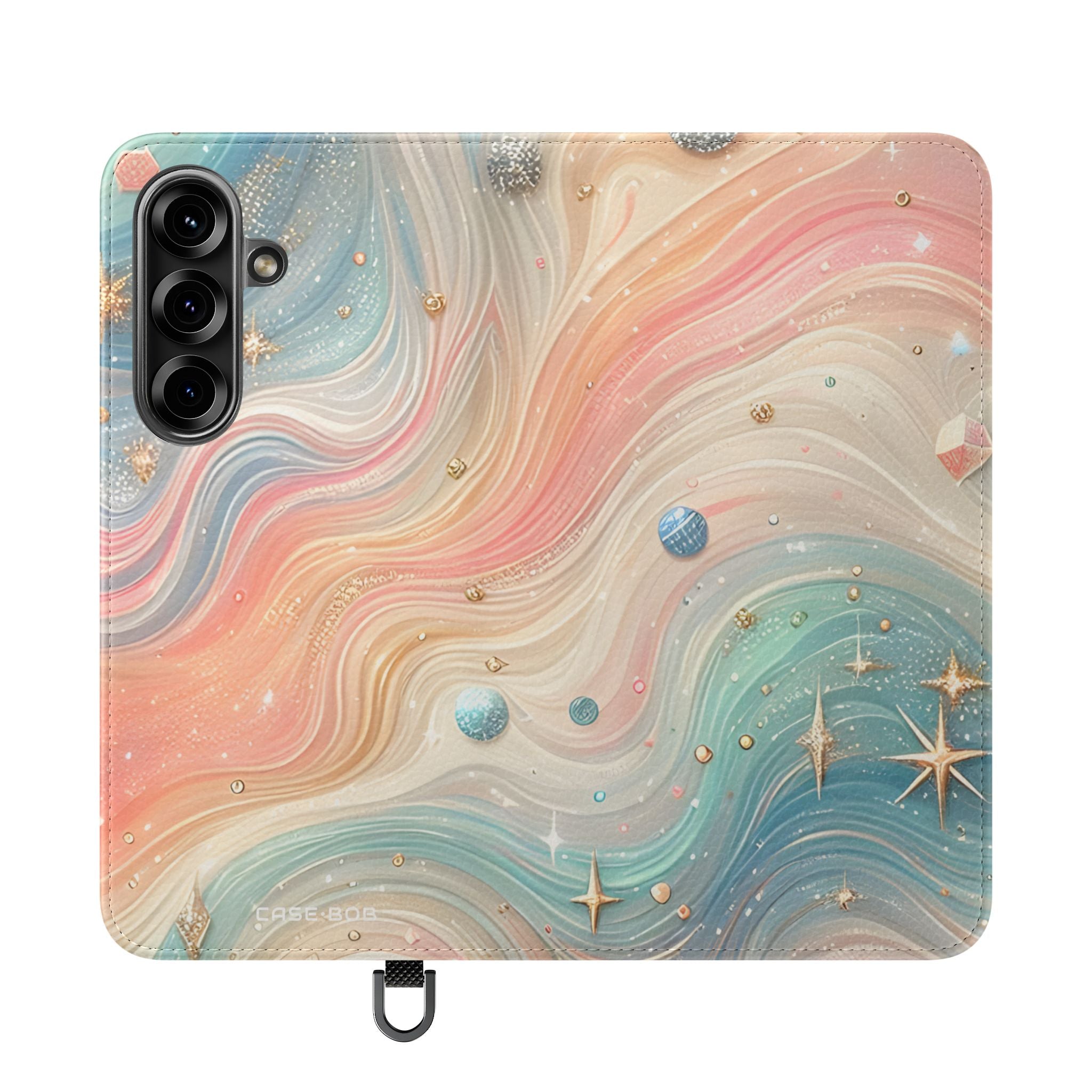 Celestial Waves - Samsung S25 Case - Lompakko