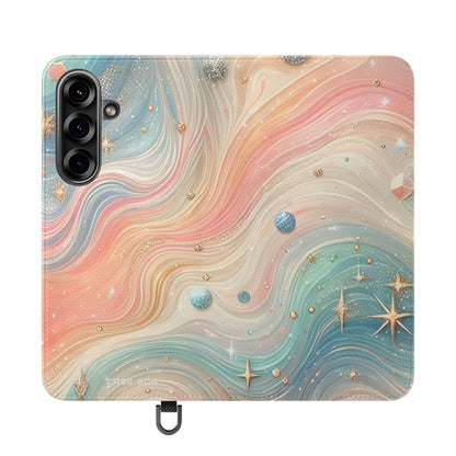 Celestial Waves - Samsung S25 Case - Lompakko