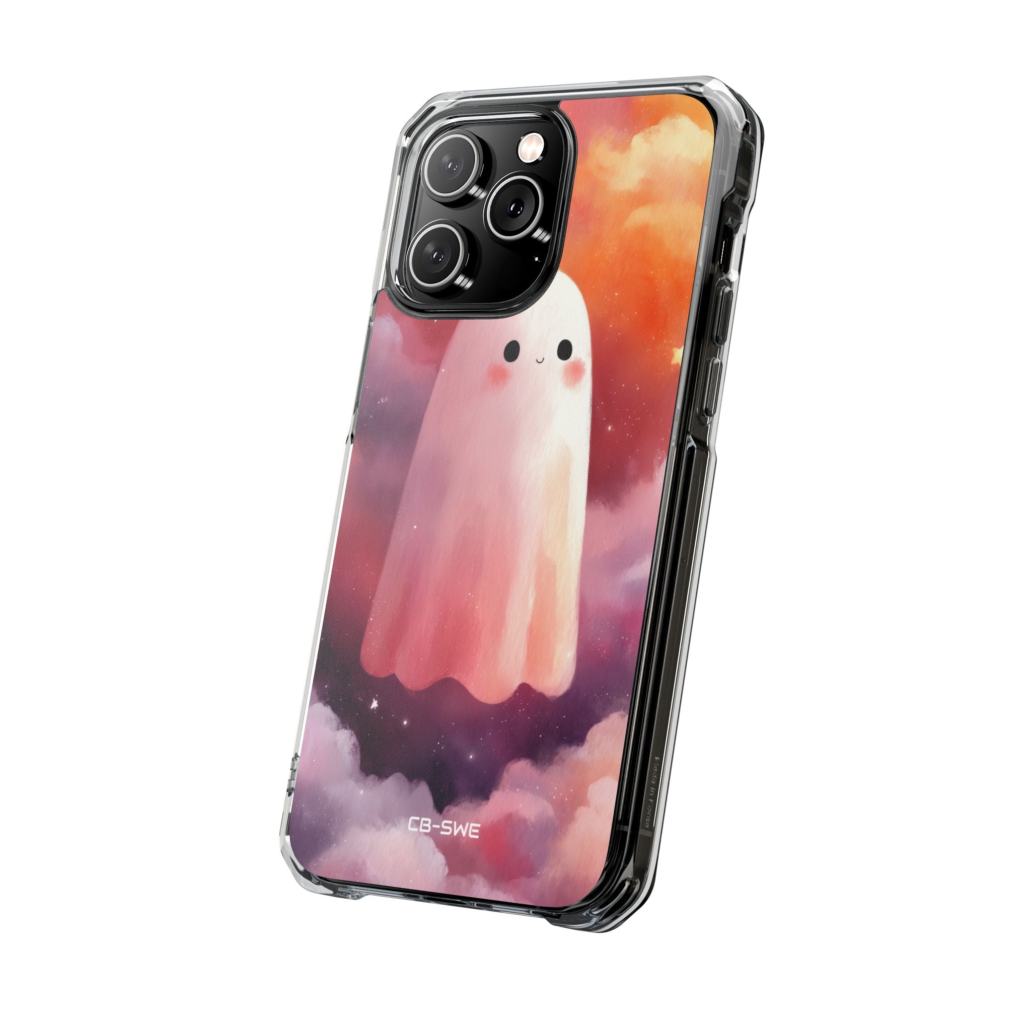 Friendly Ghost Glides iPhone Case - Impact