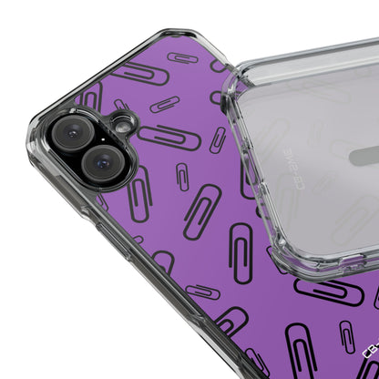 Paperclips Dance Playfully iPhone Case - Impact