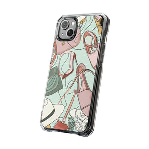 Pastel Elegance - Phone Case for iPhone (Clear Impact - Magnetic)