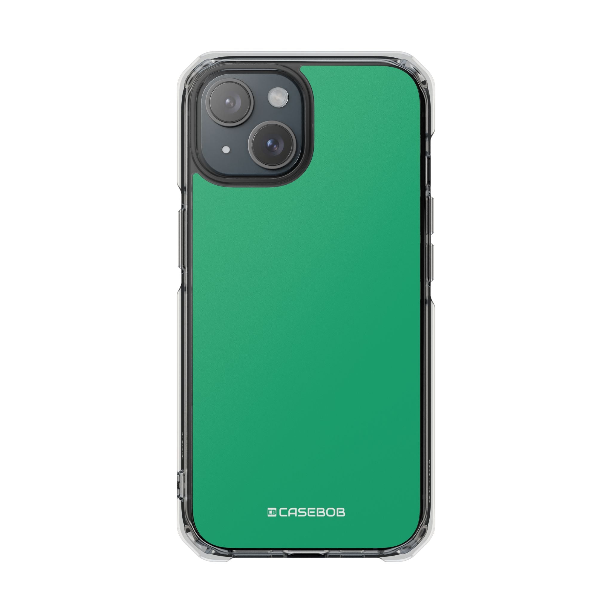 Crayola Green - Clear Impact Case for iPhone