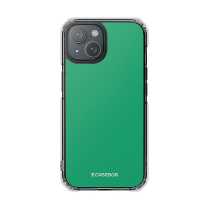 Crayola Green - Clear Impact Case for iPhone