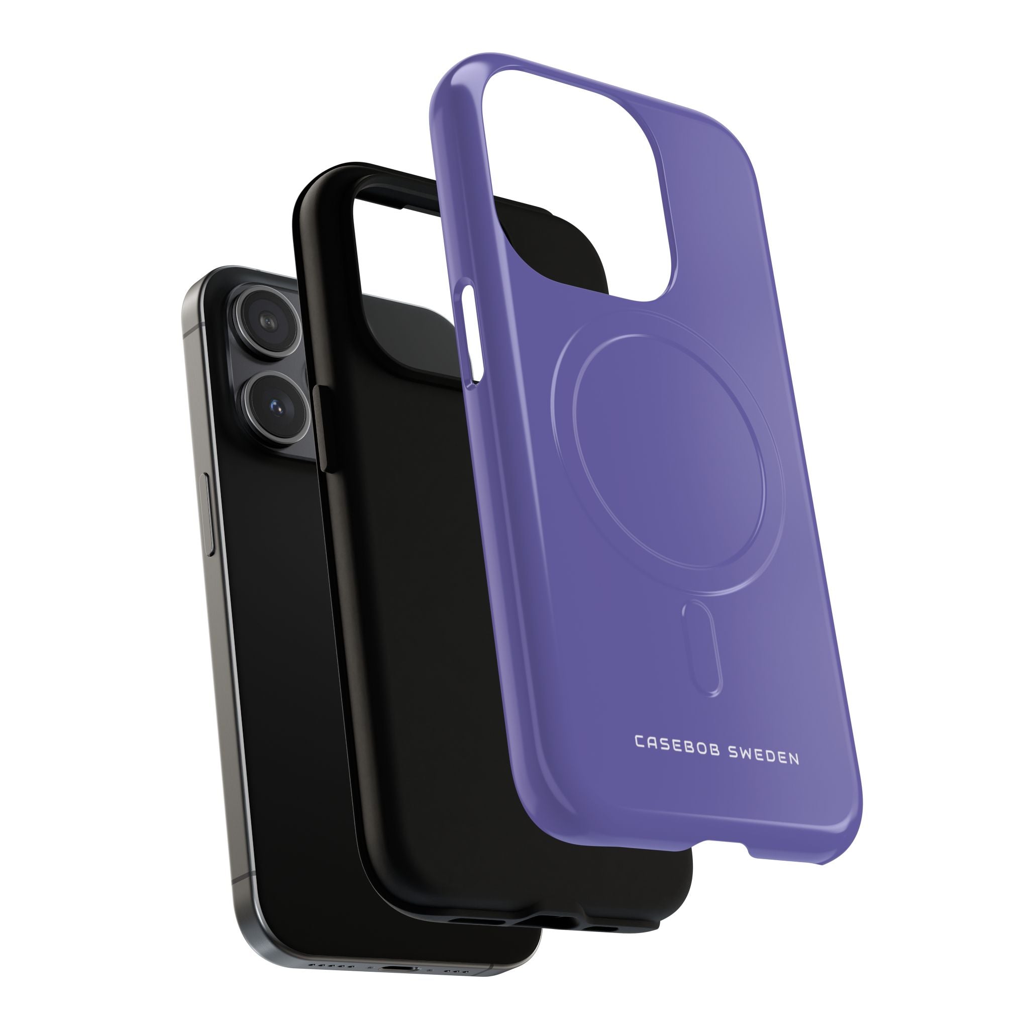 Medium Slate Blue iPhone 15 | Tough+ Phone Case