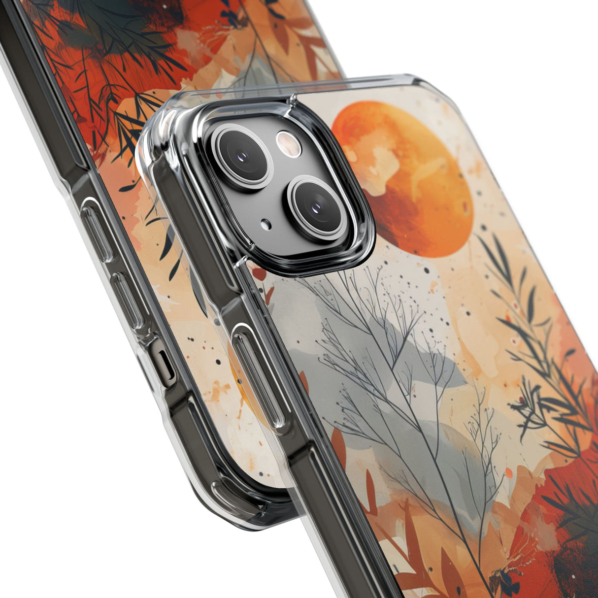 Celestial Botanica – Handyhülle für iPhone (Clear Impact – Magnetisch)