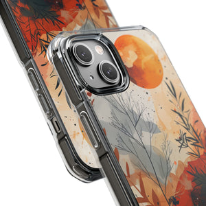 Celestial Botanica – Handyhülle für iPhone (Clear Impact – Magnetisch)