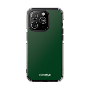 Forest Green | Phone Case for iPhone (Clear Impact Case - Magnetic)