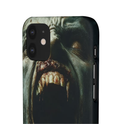 Gothic Wail of Decay iPhone 12 - Slim Phone Case