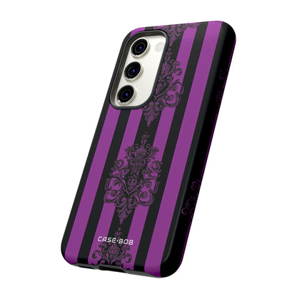 Damask Elegance Purple Samsung S23 Case - Tough