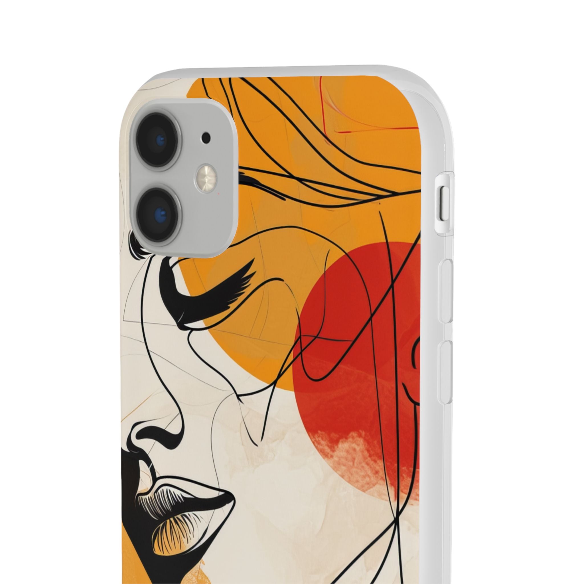 Contemplative Warmth | Flexible Phone Case for iPhone