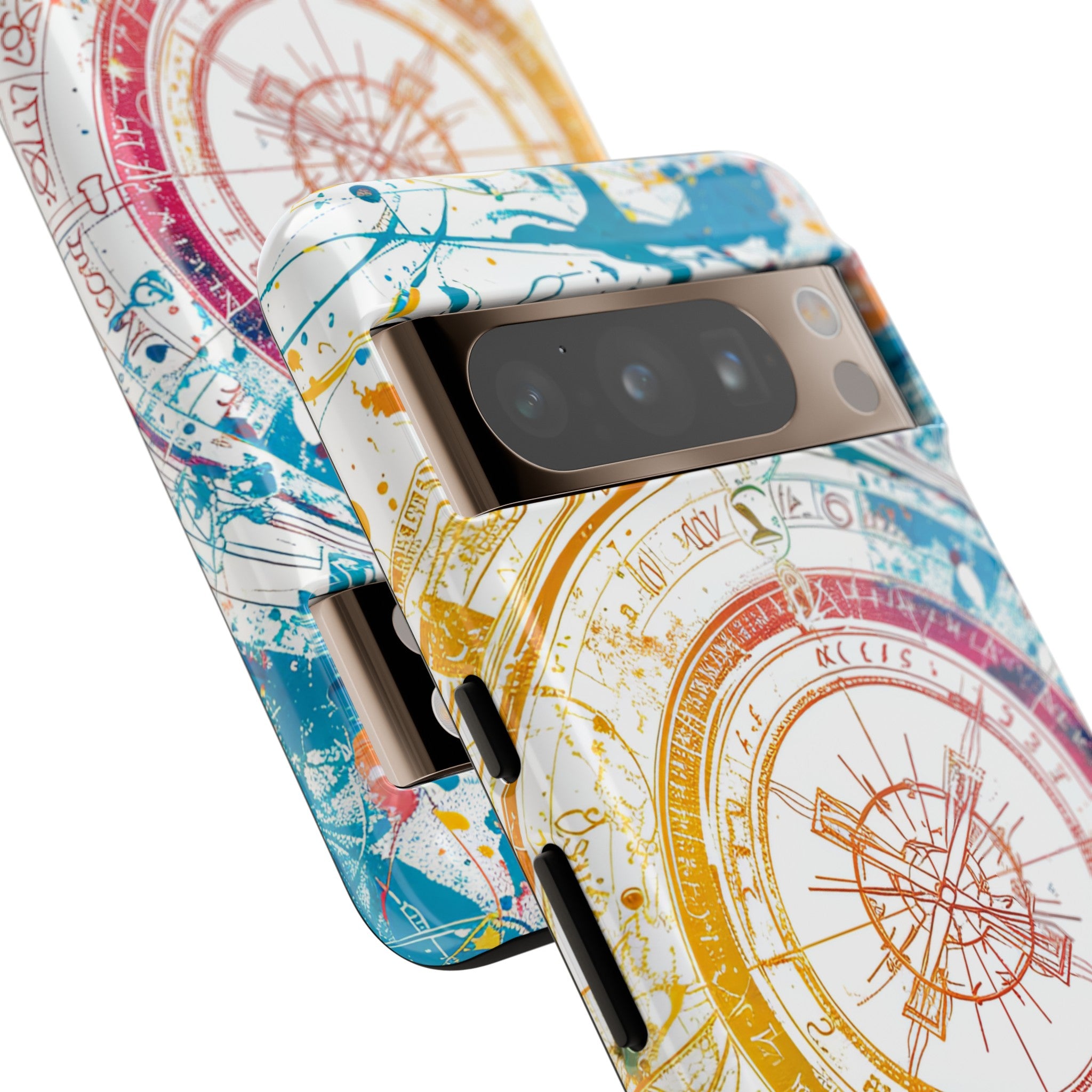 Astrological Wheel Wonders - Protective Phone Case