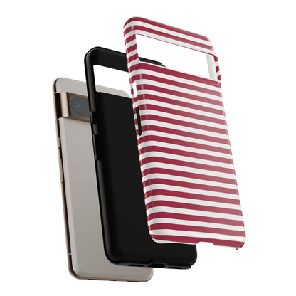 Red Stripes Wrap - Google Pixel Case