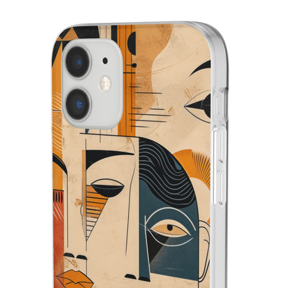 Cubist Introspection | Flexible Phone Case for iPhone