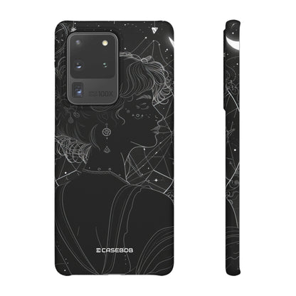 Mystic Starlit Serenity | Slim Phone Case for Samsung