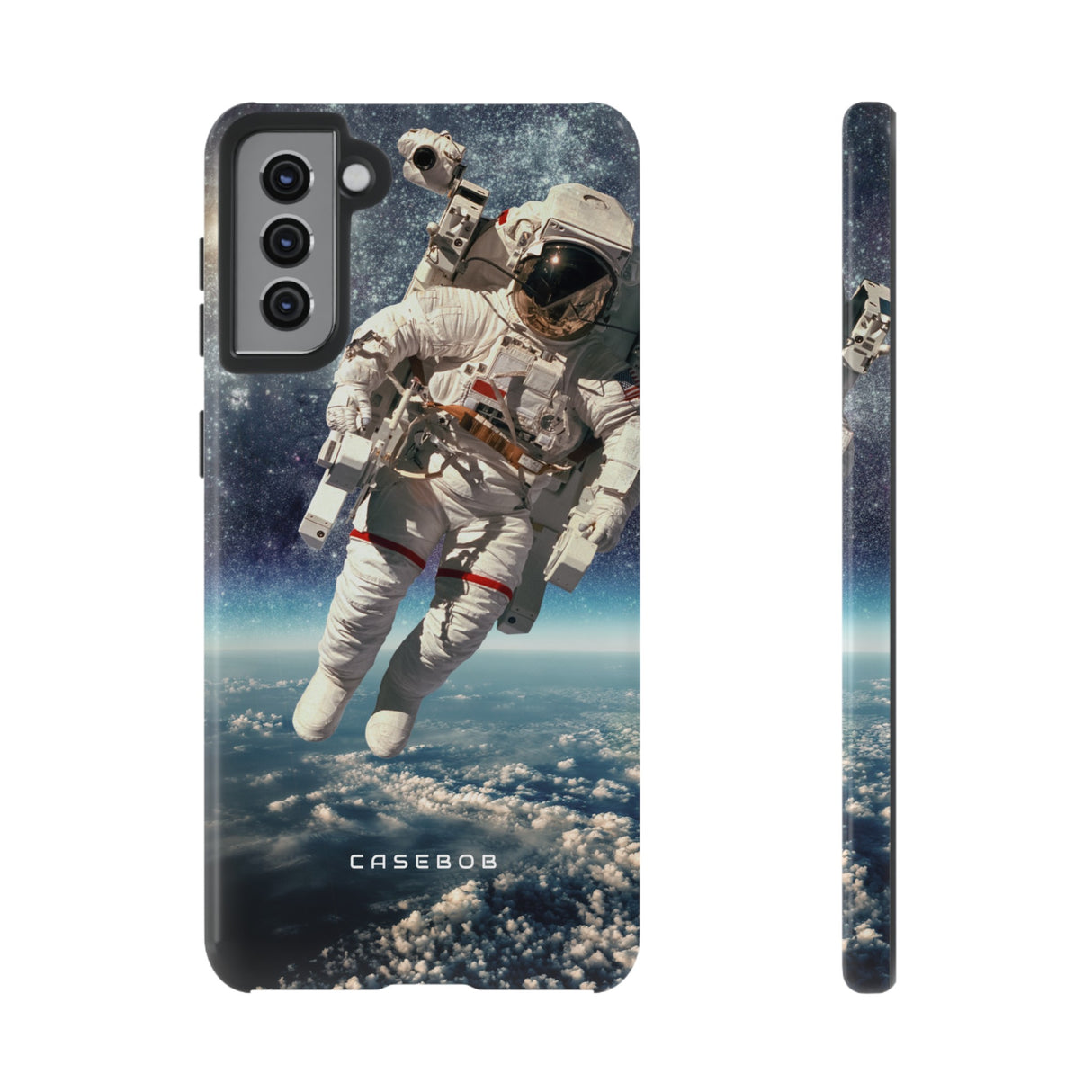 Astronaut in outer space - Protective Phone Case