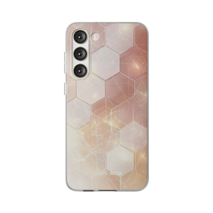 Honeycomb Glow Samsung S23 Plus Case - Soft