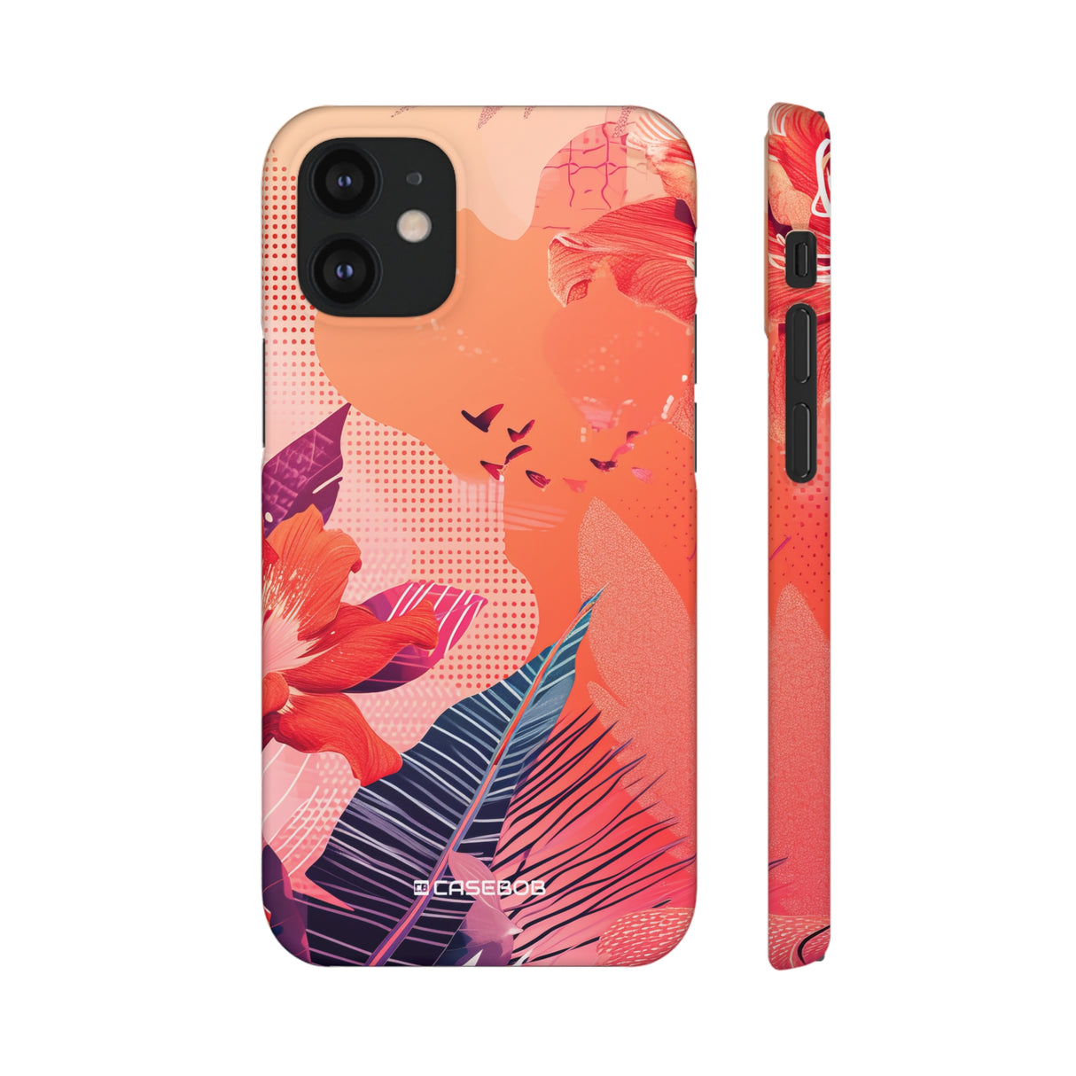 Living Coral Design | Handyhülle für iPhone (Slim Case)