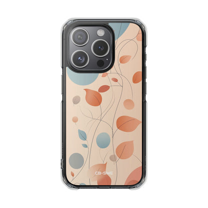 Gentle Leaves Drift iPhone Case - Impact