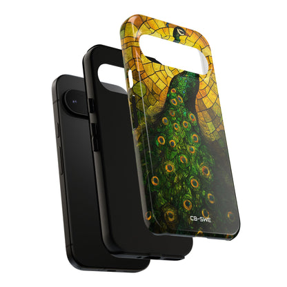 Peacock Spreads Light - Google Pixel Case