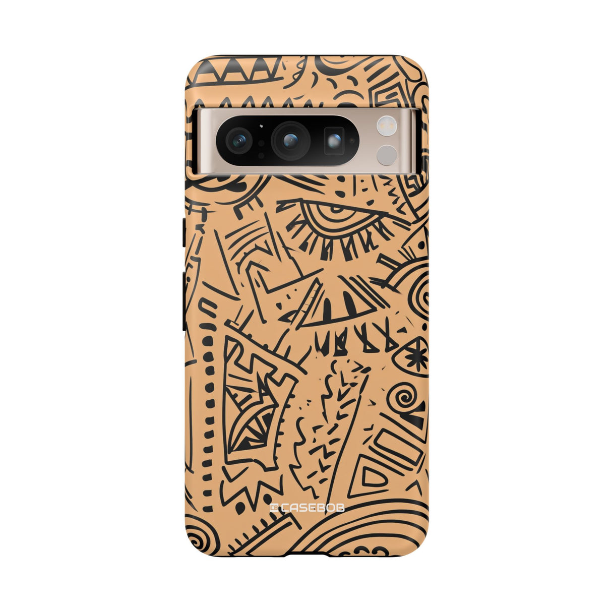 Mystic Tribal Geometry | Protective Phone Case for Google Pixel