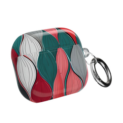 Leaf Spiral Pink - AirPods Case