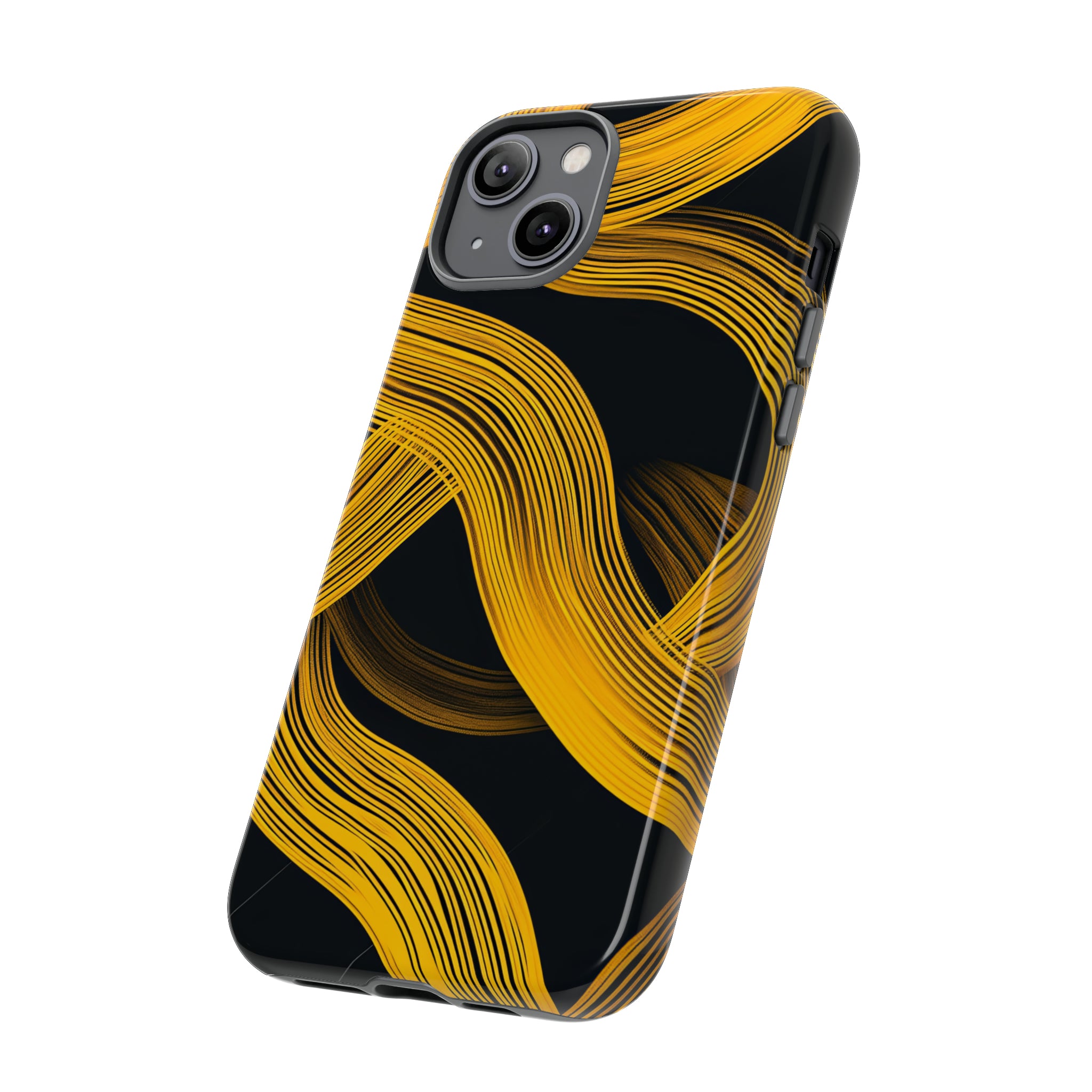 Golden Line Sleekness - Protective Phone Case