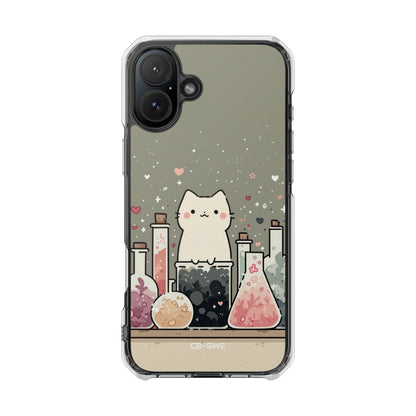 Cat Explores Potions iPhone Case - Impact