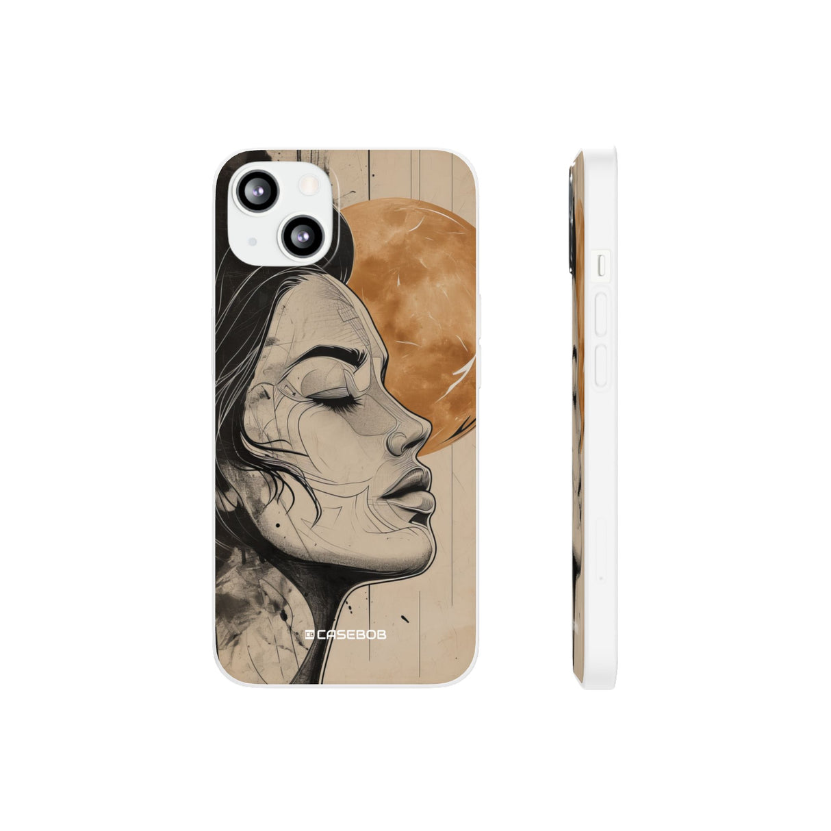 Lunar Introspection | Flexible Phone Case for iPhone