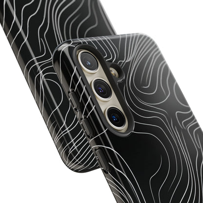 Contour Waveform Flow Samsung S24 - Tough Phone Case