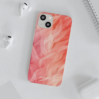Peach Wave Drift iPhone 13 - Soft