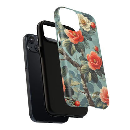 Vintage Floral Romance iPhone 14 | Tough+ Phone Case