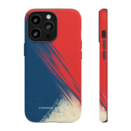 Vintage Brushstroke Harmony iPhone 13 - Tough Phone Case