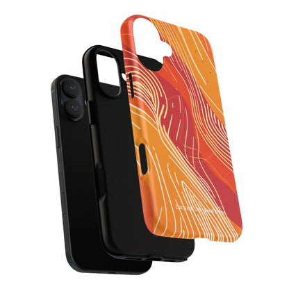 Gradient Flowwave Essence iPhone 16  Tough+ Phone Case