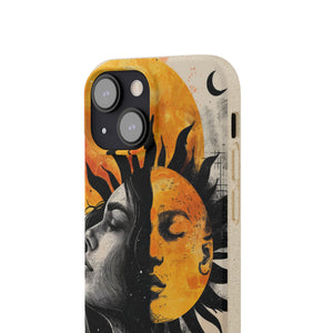 Sunlit Duality | Biodegradable Phone Case