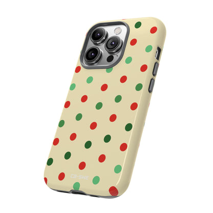 Colorful Dots Dance - iPhone Case
