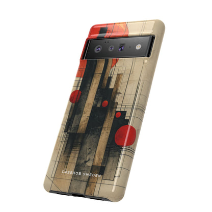 Vintage Geometric Harmony Google Pixel 6 - Tough Phone Case