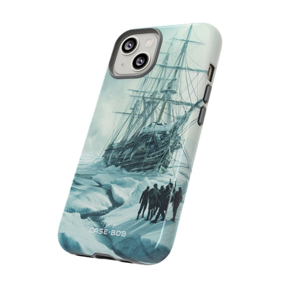 Icebound Ship iPhone 14 Case - Tough
