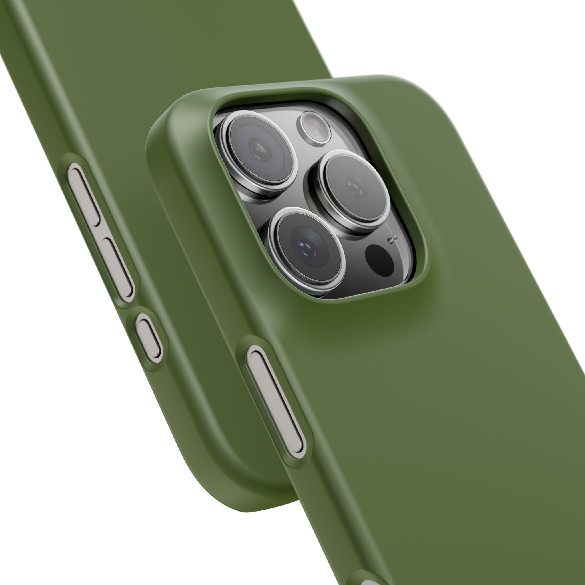 Dark Olive Green iPhone 16 - Slim Phone Case