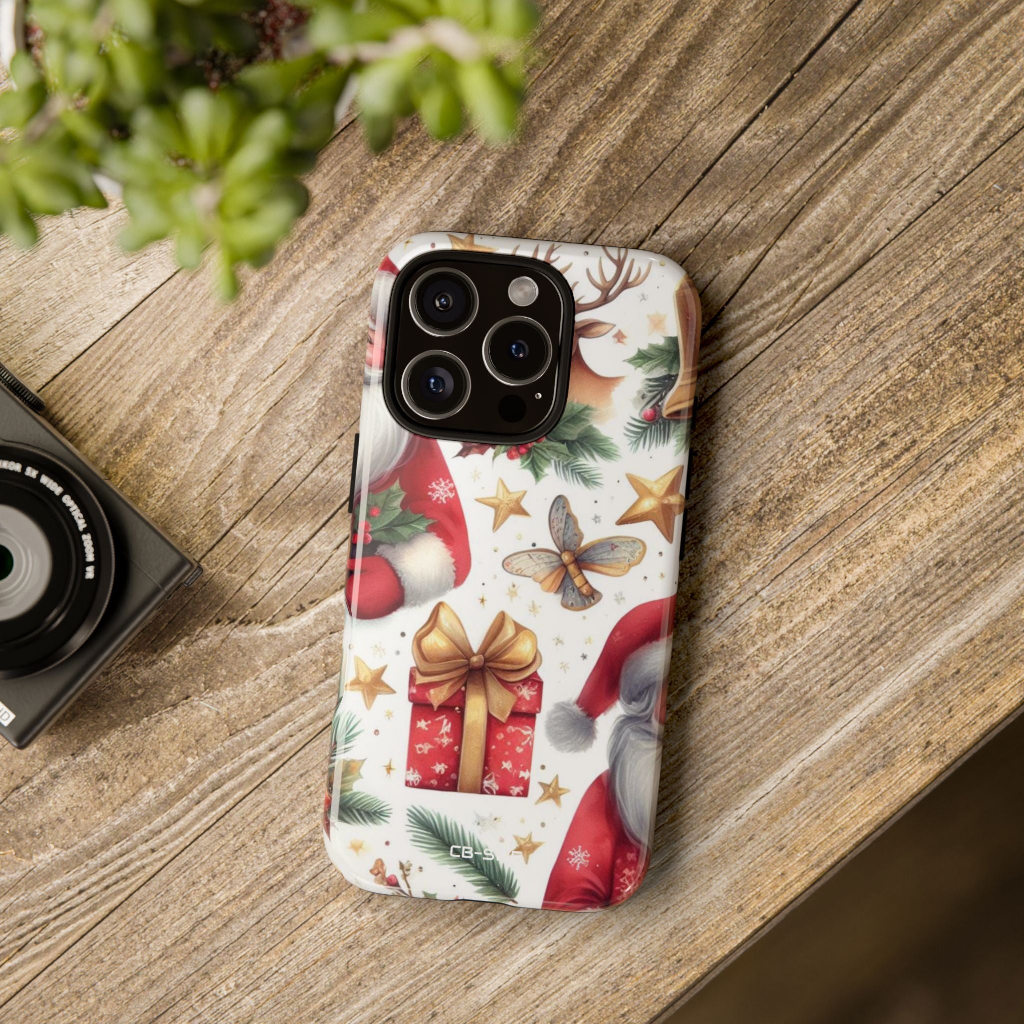 Joyful Santa Delivers - iPhone Case