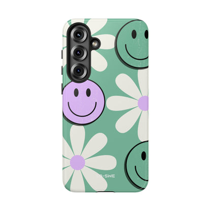 Playful Retro Blooms - Samsung Case