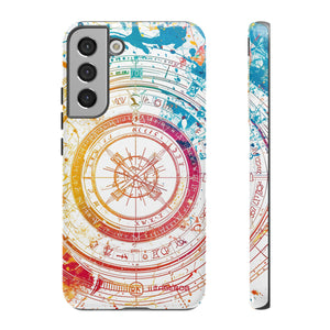 Astrological Wheel Wonders - Protective Phone Case