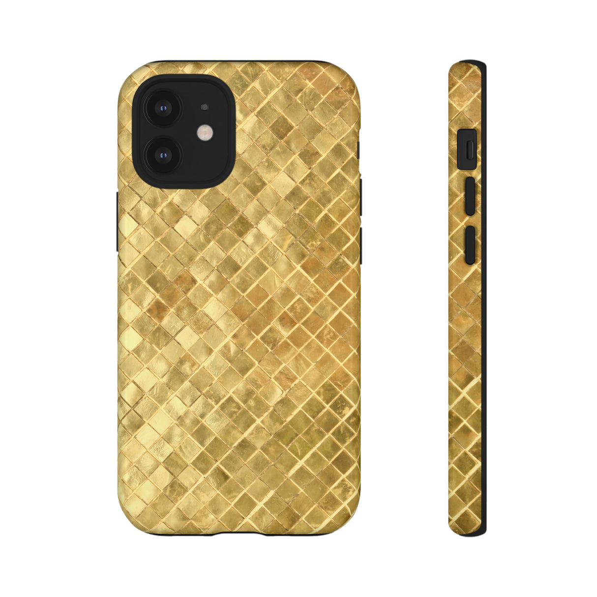 Goldenes Mosaik - Schutzhülle fürs Handy