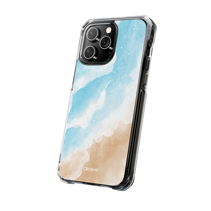 Serene Coastal Whispers iPhone Case - Impact